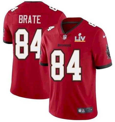 Nike Men & Women & Youth Buccaneers 84 Cameron Brate Red 2021 Super Bowl LV Vapor Untouchable Limited Jersey,We sell and wholesale Nike Men & Women & Youth Buccaneers 84 Cameron Brate Red 2021 Super Bowl LV Vapor Untouchable Limited Jersey on line form chian!